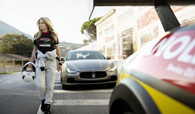 Maserati 100years Collection Photographer: René Staud / Styling: Monika Kropfitsch ​/ Model: Genevieve Morton